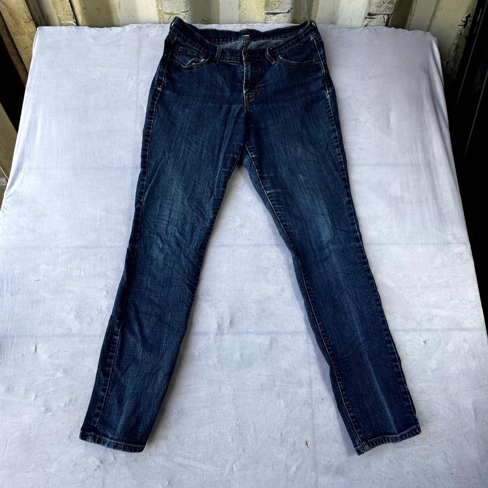Old Navy Skinny Fit Jeans Womens 8 Blue Denim Regular Fit Everyday Casual Wear